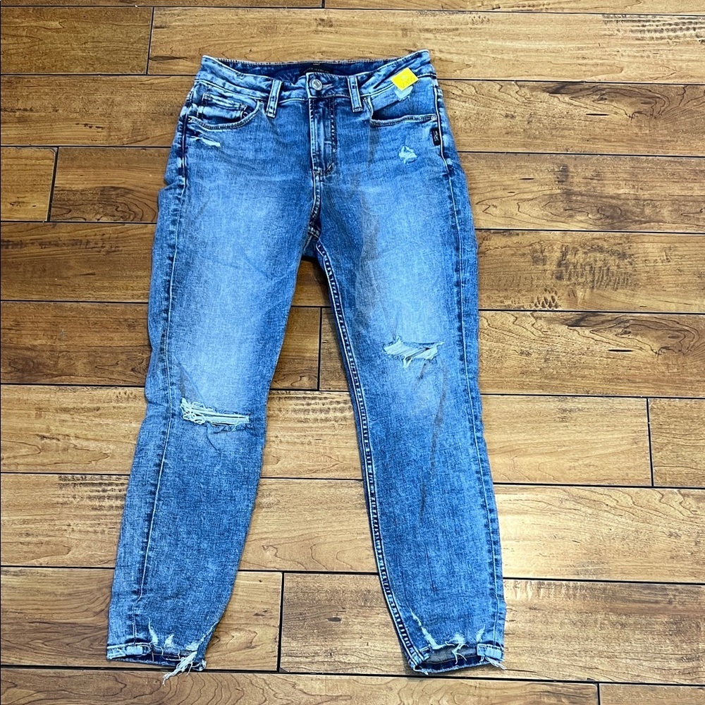 Silver Avery skinny Jeans